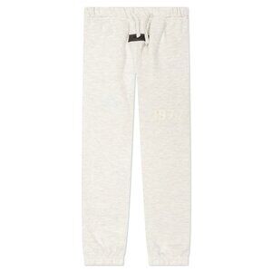 Fear of God ESSENTIALS Light Oatmeal Grey Sweatpants, Size: XS